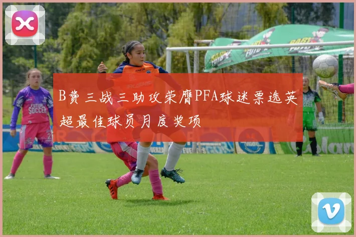 B费三战三助攻荣膺PFA球迷票选英超最佳球员月度奖项